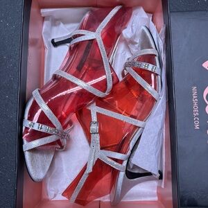 Nina Silver Heels Dressy